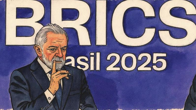 PKFOR 07/07/2025 - COLETIVA / BRICS - O Presidente Lula concede entrevista ao final do BRICS Rio Summit, no MAM zona central do Rio de Janeiro. (Foto: Pedro Kirilos/Estadão)