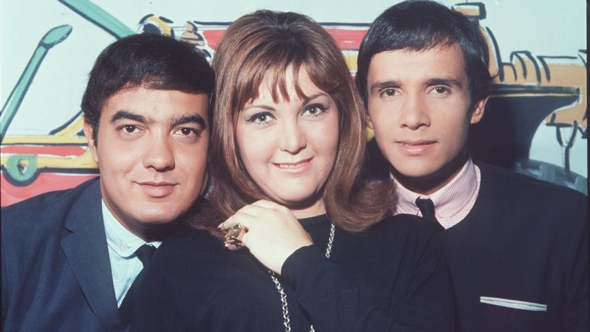 Ídolos. Erasmo Carlos, Wanderléa e Roberto Carlos, ícones da Jovem Guarda (Foto: Reprodução)