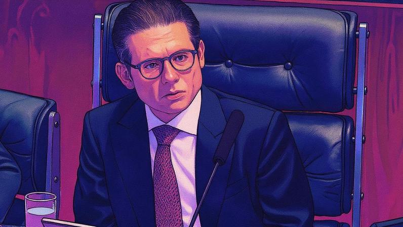 Hugo Motta em sessão na Câmara para votar projeto que cancela decreto do governo que elevou o IOF (Foto: Brenno Carvalho / Agência O Globo)
