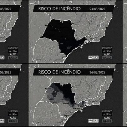 Defesa Civil de SP emite alerta sobre risco de incêndios; confira as datas