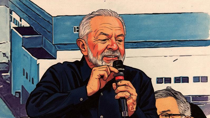 O presidente Lula, em Goiana (PE), neste dia 14 de agosto de 2025 (Foto: Canal Gov/Youtube)