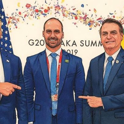 Eduardo Bolsonaro e Trump agitam a direita bolsonarista com novas declarações