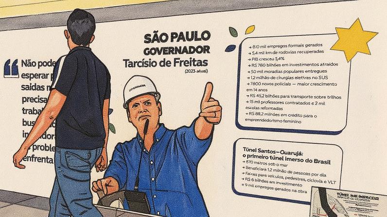 Exposição do Republicanos na Câmara exalta Tarcísio e esconde participação no governo Lula (Foto: Ranier Bragon/Folhapress)