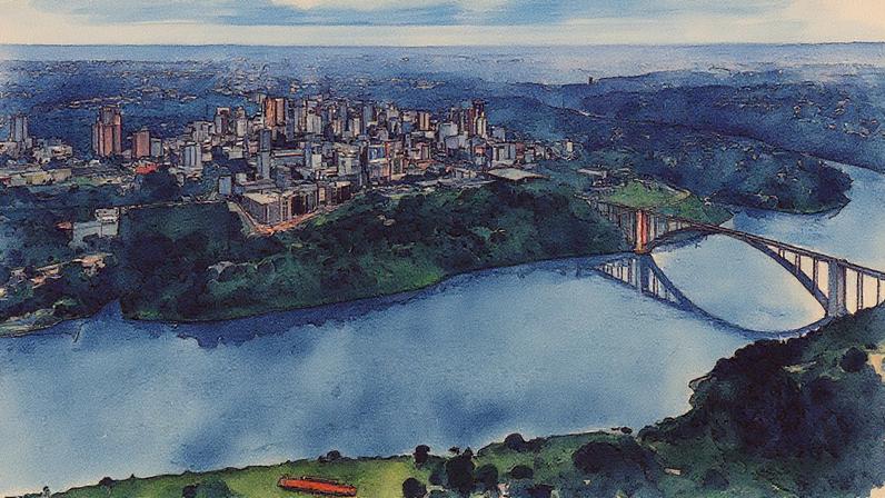 Unidade terá uma base nos arredores de Ciudad del Este, na região da Tríplice Fronteira (Foto: tifonimages/Getty Images)