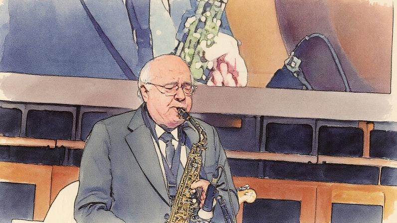 Luis Fernando Verissimo, escritor e ex-saxofonista do grupo Jazz 6 (Foto: Reprodução)