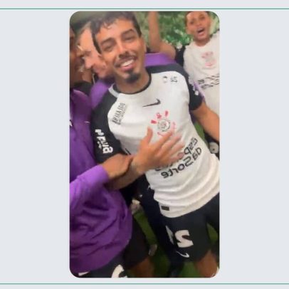 Ryan provoca Palmeiras em festa no vestiário após vitória