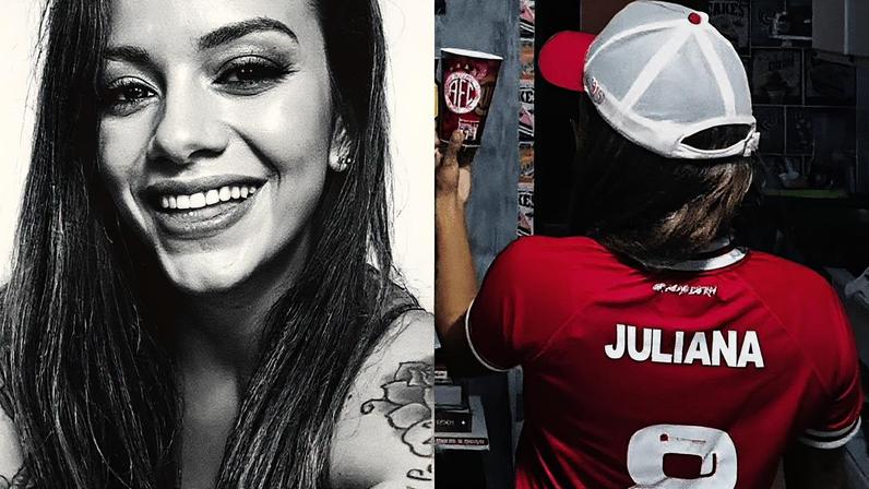 Juliana dos Santos, 35, foi espancada dentro de um elevador com 61 socos do namorado (Foto: Redes sociais/Reprodução)