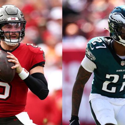Baker Mayfield retorna e Quinyon Mitchell se destaca na lista dos 100 melhores jogadores