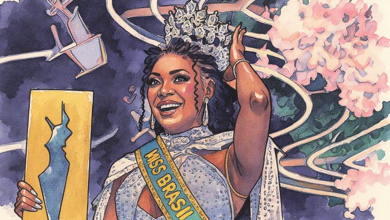 Representante do Rio de Janeiro, Jade Hwiskaier é a Miss Brasil Gay 2025 (Foto: Divulgação)