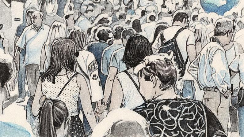 Diferença entre mulheres e homens se acentua na população mais velha (Foto: Pavlo Vakhrushev/Adobe Stock)