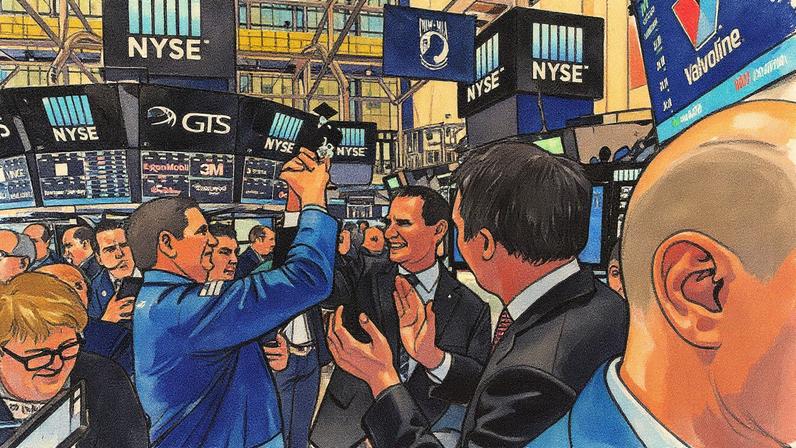 Traders operam na Bolsa de Valores de Nova York (NYSE) (Foto: Reprodução)