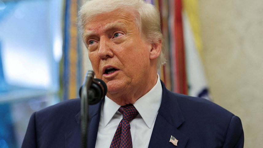 Donald Trump, presidente dos Estados Unidos, na Casa Branca (Foto: Jonathan Ernst/REUTERS)