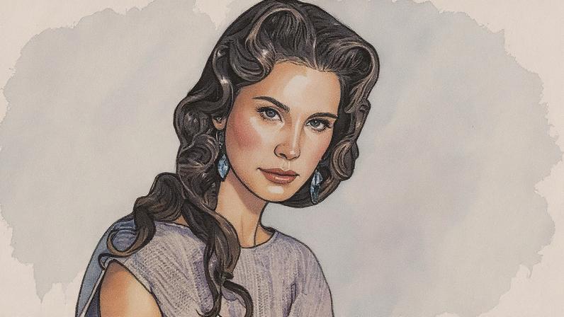 Lana Del Rey posa para a W Magazine (Foto: Divulgação)