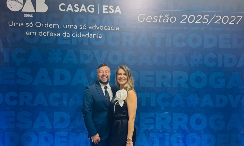 O advogado Fernando Buono, que foi investigado por suspeita de estelionato, e sua esposa, Suelen Garcia (Foto: Reprodução/Instagram)