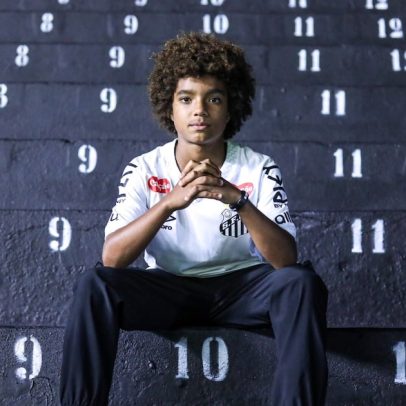 Santos elabora estratégia para desenvolver jovem talento de 13 anos como novo Neymar