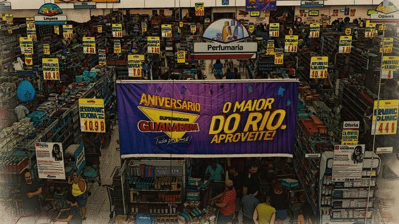 Supermercado Guanabara: rede chega a R$ 10,3 bilhões em vendas, diz IRTT. (Foto: Supermercados Guanabara/Divulgação)