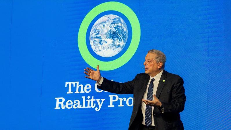 Al Gore em evento de formação de lideranças climáticas no Rio (Foto: Divulgação / Climate Reality Project)
