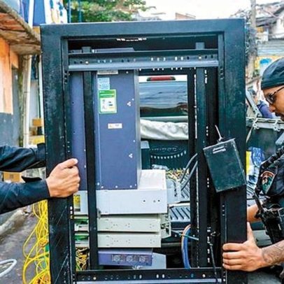 Provedores de internet em comunidades têm 80% de ligação com facções criminosas