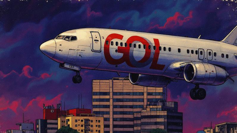 Aeronave da companhia aérea Gol (Foto: Danilo Verpa/Folhapress)