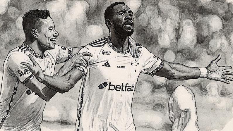 Bolasie comemora mais um gol pelo Cruzeiro (Foto: Gustavo Aleixo/Cruzeiro)