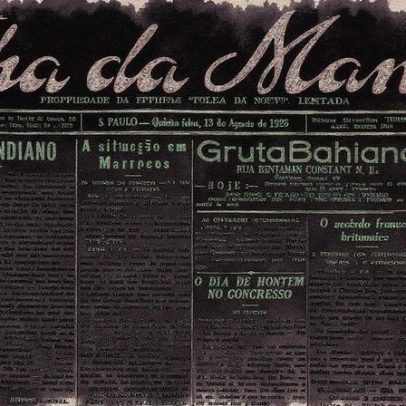 Força Pública realiza desfile histórico pelas ruas de São Paulo em 1925