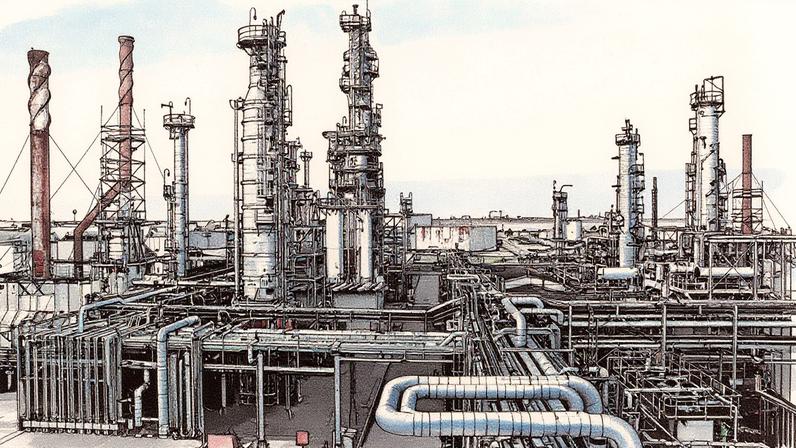 Refinaria de Petróleo Riograndense, em Rio Grande (RS) — Foto: Divulgação/Petrobras