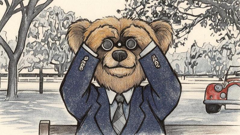 Uma imagem de Ralph Lauren em ‘The Polo Bear Chronicles: Operation Black Tie.’ (Foto: Ralph Lauren via Hollywood Reporter)