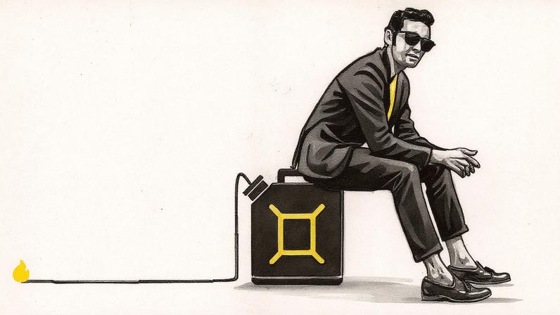 Ilustração de Carvall para coluna da Ombudsman (Foto: Reprodução)