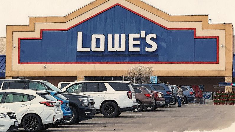 Uma vista externa de uma loja de melhorias para o lar Lowe's em Selinsgrove. (Foto: Paul Weaver | Lightrocket | Getty Images)