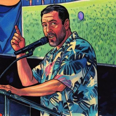 Adam Sandler comenta sobre músico 'antissemita' em esboço do 'SNL50'
