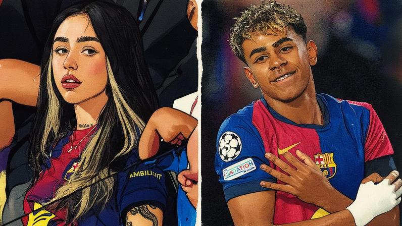 Aqui estão alguns casais da vida real, passados e presentes, incluindo Nicki Nicole & Lamine Yamal, Anitta & Vinicius Souza e mais. (Foto: Reprodução)