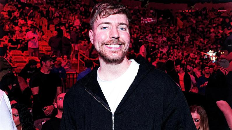Jimmy Donaldson, mais conhecido como MrBeast: YouTuber é fundador da holding Beast Industries (Foto: Chris Unger/Zuffa LLC/Getty Images)