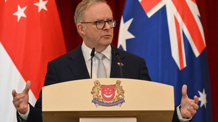 Anthony Albanese, primeiro-ministro da Austrália (Foto: ROSLAN RAHMAN/AFP)