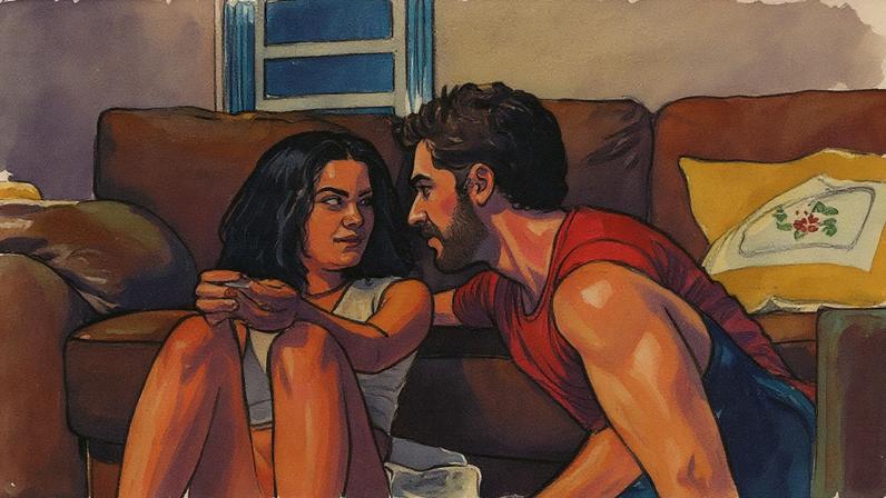 Bella Campos e João Vitor Silva em 'Cinco tipos de medo' (Foto: Divulgação/Downtown Filmes)