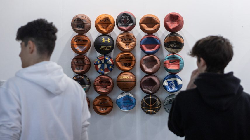 Obras de Tyrrell Wilson. Foto: Emanuele Cremaschi/Getty Images