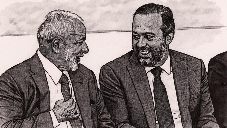 Presidente Lula e Alexandre Silveira, Ministro de Minas e Energia do Brasil (Foto: Brenno Carvalho / Agência O Globo)