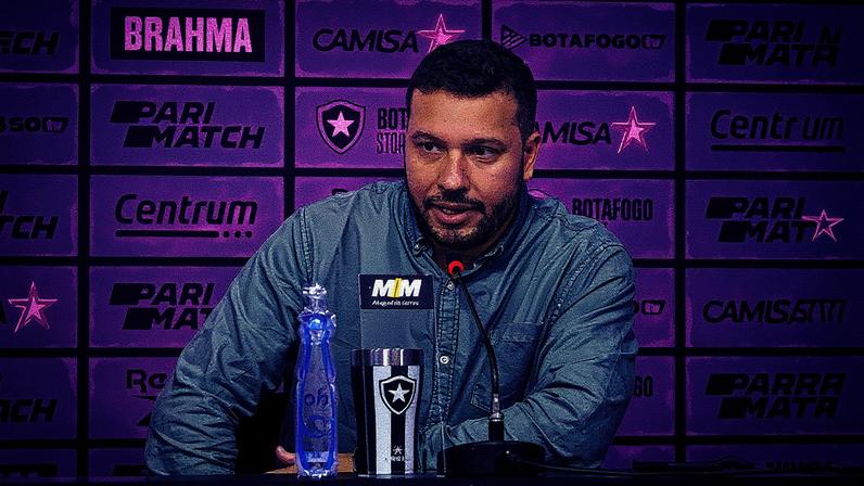 Alessandro Brito agora exerce o cargo de Diretor de Gestão Esportiva no Botafogo (Foto: Divulgação/Botafogo)