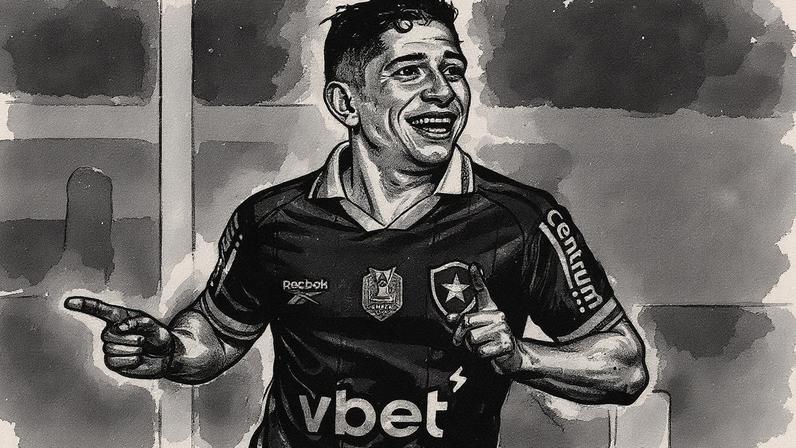 Savarino voltou a marcar pelo Botafogo (Foto: Vítor Silva/Botafogo)