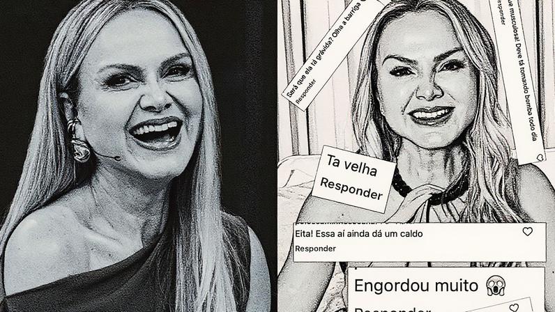 Eliana gerou repercussão ao falar sobre críticas à sua aparência (Foto: Divulgação TV Globo/Instagram)