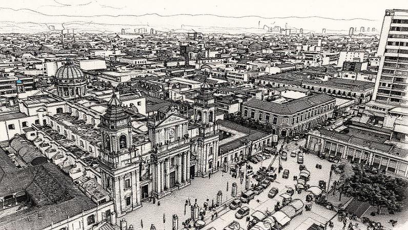 Vista da Praça da Constituição em Cidade da Guatemala. (Foto: Gianfranco Vivi/Getty Images/iStockphoto)