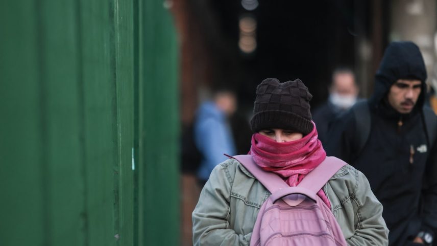 Registro de dia bastante frio na cidade de SP. (Foto: Werther Santana/Estadão)