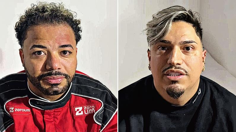 Influenciador Hytalo Santos e o marido Israel Nata Vicente, que foram presos no último dia 15 de agosto em Carapicuíba, na Grande São Paulo. Eles estão presos preventivamente em uma unidade em São Paulo e aguardam transferência para João Pessoa, que deve acontecer na quinta-feira (28) (Foto: Reprodução/Polícia Civil)