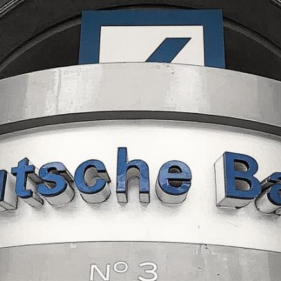 Goldman Sachs rebaixa Deutsche Bank após forte valorização no ano