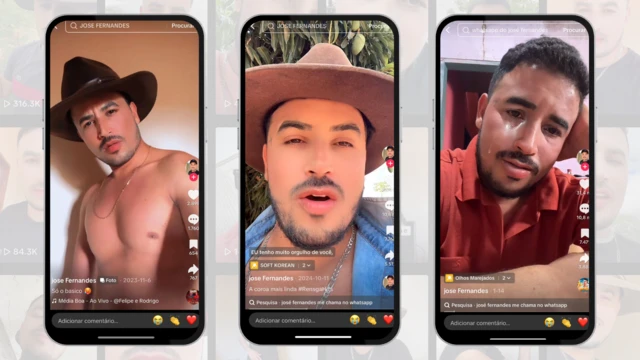 Mafe Cabral contou sobre o caso de sua avó com José Fernandes em vídeo que viralizou no TikTok e alertou sobre riscos a mulheres idosas (Foto: Reprodução/TikTok)