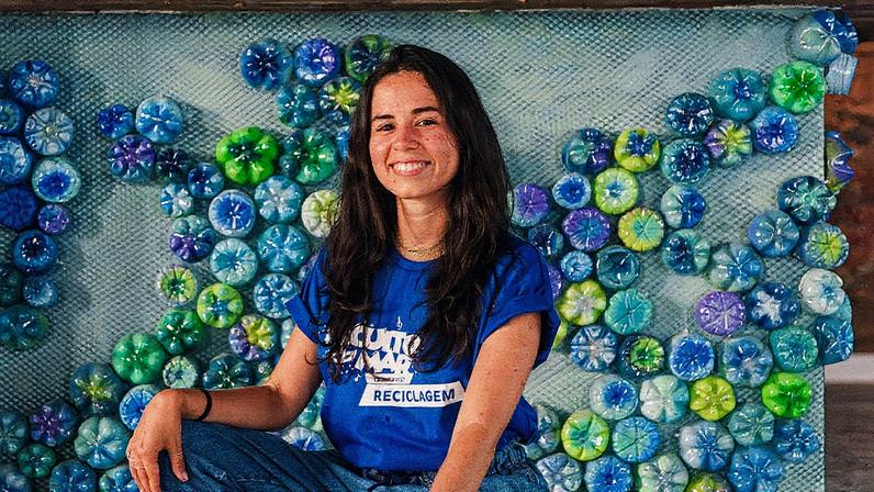 Saville Alves, fundadora da SOLOS: "Nossa proposta é investir nas cooperativas tudo que é economizado com a destinação correta dos resíduos" (Foto: Tayse Argôlo/Divulgação)