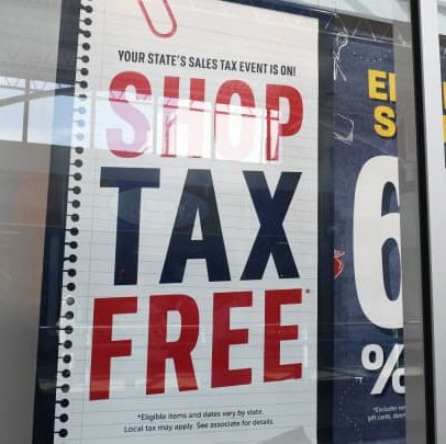 Estados com feriados de imposto sobre vendas em 2025 podem beneficiar consumidores