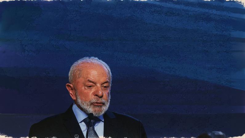 O presidente Lula durante a inauguração da fábrica da chinesa GWM em Iracemápolis, interior de São Paulo (Foto: Zanone Fraissat - 7.ago.25/Folhapress)