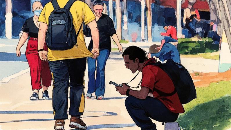 Pessoas caminham em rua no Brasil (Foto: Paulo Pinto/Agência Brasil)