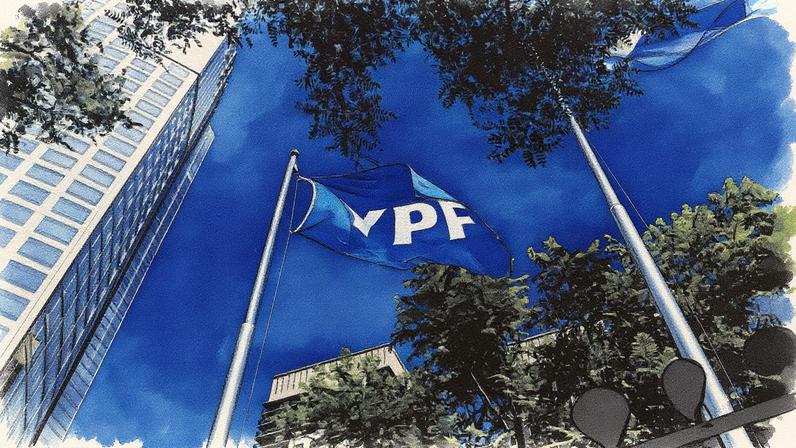 Sede da empresa estatal de energia argentina YPF em Buenos Aires, Argentina, em fevereiro de 2021. (Foto: Matias Baglietto/REUTERS)