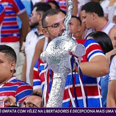 Torcida critica Deyverson após empate sem gols contra o Fortaleza